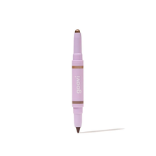Carica l'immagine nel visualizzatore di Gallery, GOOVI OMBRETTO STICK DUO Couple Goals Ombretto in stick a doppia punta perfetto per creare un look occhi completo in pochi gesti: illumina, definisce e dona profondità allo sguardo con texture cremose e ultra-sfumabili.