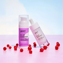 Carica l'immagine nel visualizzatore di Gallery, GOOVI Crema viso con biopeptidi Be My Berrynol, 50ML - Crema viso retinol like che leviga, uniforma e nutre la pelle rendendola più compatta ed elastica. Con il 97% di ingredienti di origine naturale.