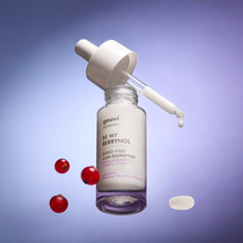 Carica l'immagine nel visualizzatore di Gallery, GOOVI Siero viso con biopeptidi Be My Berrynol, Siero viso retinol like ad azione anti-age, migliora la compattezza e l'aspetto della pelle. Con il 96,6% di ingredienti di origine naturale