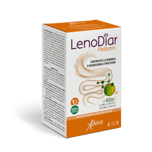 Carica l'immagine nel visualizzatore di Gallery, LENODIAR PEDIATRIC - Confezione da 12 bustine granulari da sciogliere in acqua da 2g ciascuna
