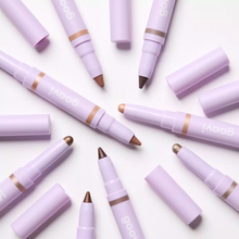 Carica l'immagine nel visualizzatore di Gallery, GOOVI OMBRETTO STICK DUO Couple Goals Ombretto in stick a doppia punta perfetto per creare un look occhi completo in pochi gesti: illumina, definisce e dona profondità allo sguardo con texture cremose e ultra-sfumabili.