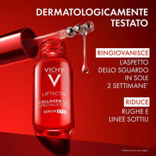Carica l'immagine nel visualizzatore di Gallery, VICHY LIFTACTIV COLLAGEN SPECIALIST 16 SIERO OCCHI, Corregge 16 segni dell'età
