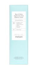 Carica l&#39;immagine nel visualizzatore di Gallery, Meisani Rice And Shine Hyaluronic Acid Essence Toner
