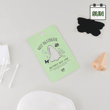 Carica l'immagine nel visualizzatore di Gallery, G9 Skin Self Aesthetic Butterfly Nose Strip - Cerottino per il naso a forma di farfalla per rimuovere i punti neri e i punti bianchi.
