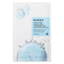 Carica l'immagine nel visualizzatore di Gallery, Mizon - Joyful Time Essence Hyaluronic Acid - Maschera idratante e antietà con acido ialuronico che trattiene l'umidità per un'idratazione duratura.
