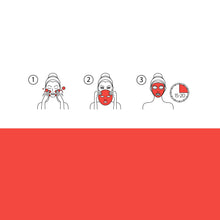 Carica l'immagine nel visualizzatore di Gallery, Jkosmec Strawberry Intensive Essence Mask - Maschera in tessuto con estratto di fragola, vitamine e antiossidanti per una pelle più elastica e rigenerata.
