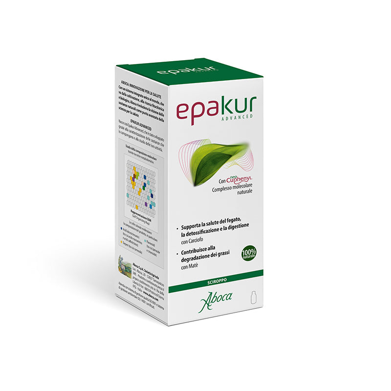 EPAKUR ADVANCED SCIROPPO - Flacone da 320 g con misurino dosatore