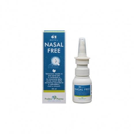 GSE Nasal Free, flacone da 20 ml in eco-spray, con erogatore “preservative free”