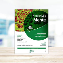 Carica l'immagine nel visualizzatore di Gallery, Aboca Natura Mix Advanced Mente - Concentrato Fluido 10 Flaconcini - Risveglia la tua Mente con il Multinaturale
