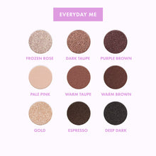 Carica l&#39;immagine nel visualizzatore di Gallery, GOOVI Palette 9 ombretti Everyday me
