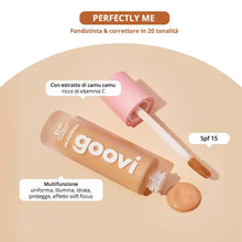 Carica l&#39;immagine nel visualizzatore di Gallery, GOOVI Fondotinta e correttore perfectly me
